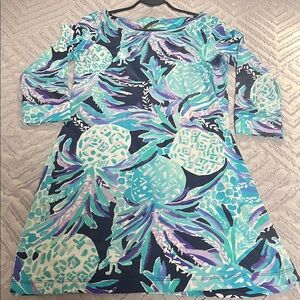Lilly Pulitzer Summer/Resort Dress with Tropical Print